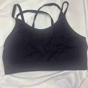 Women's Black Sports Bra size XL